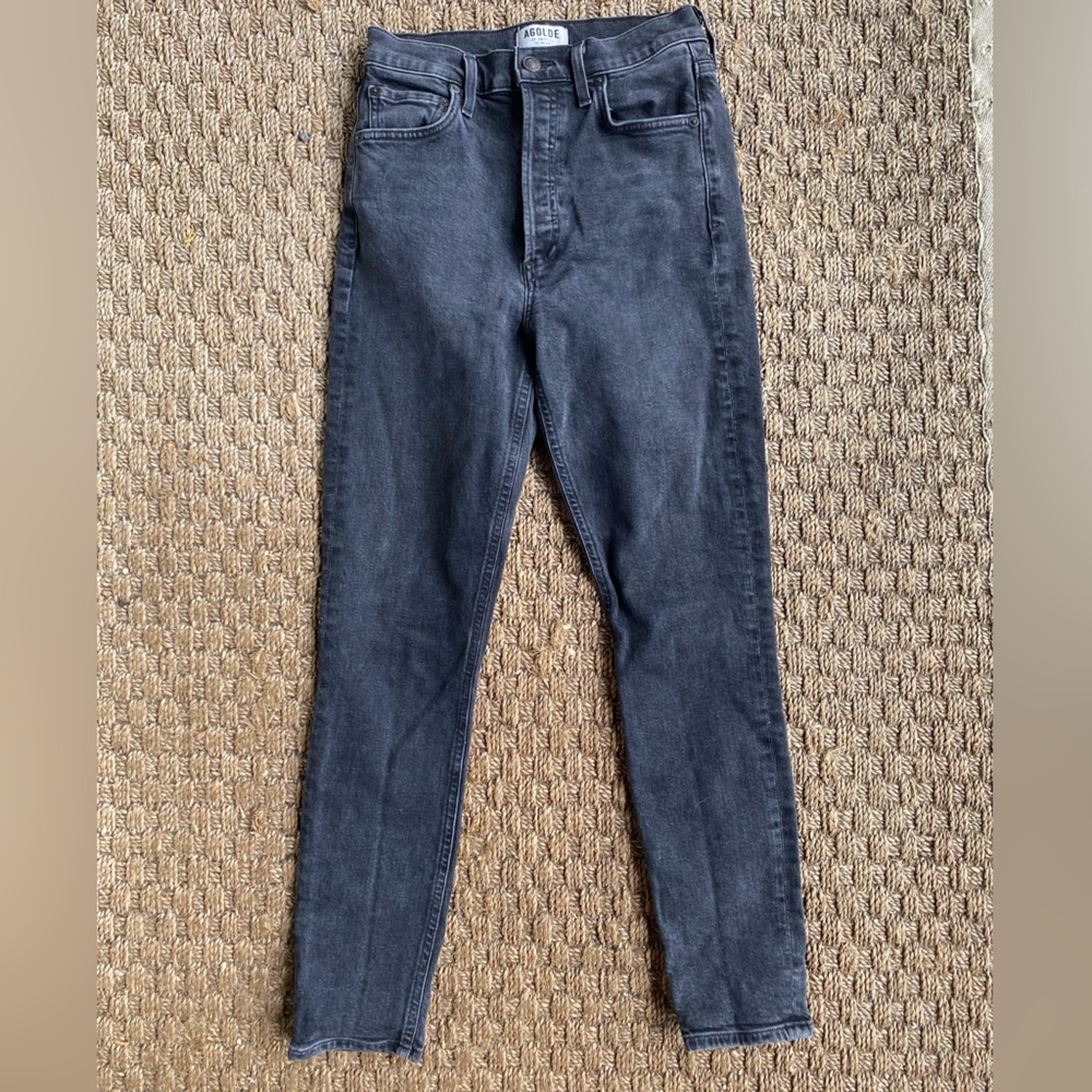 Agolde Nico High Rise Slim Fit Jeans 25
